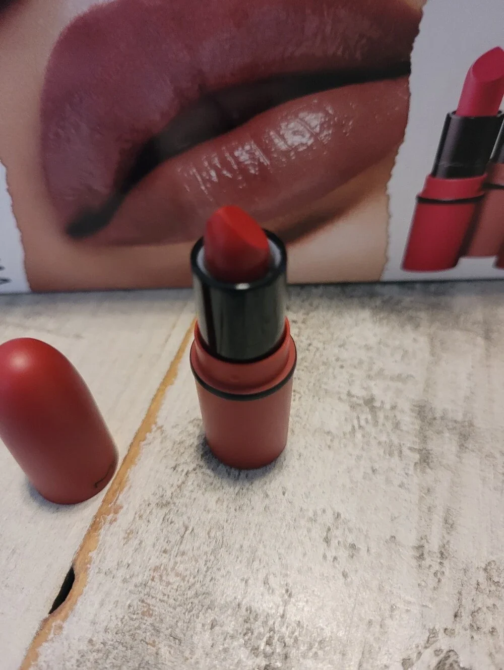 New Mini Mac Russian Red Lipstick